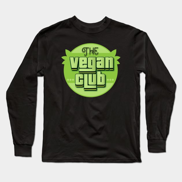 The Vegan Club Long Sleeve T-Shirt by CTShirts